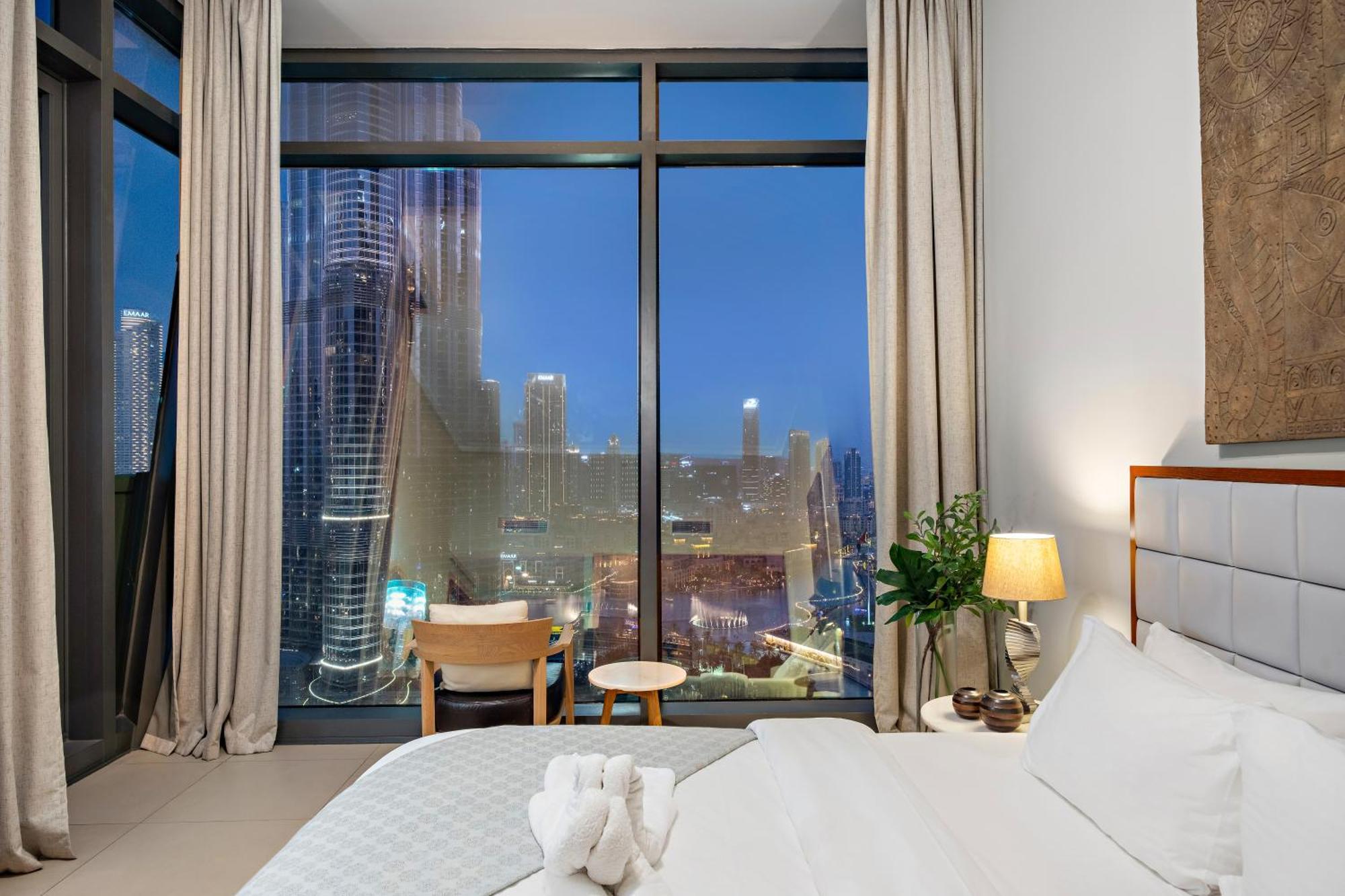 First Class 1br Burj Khalifa & Fountain Views Apartment Dubai