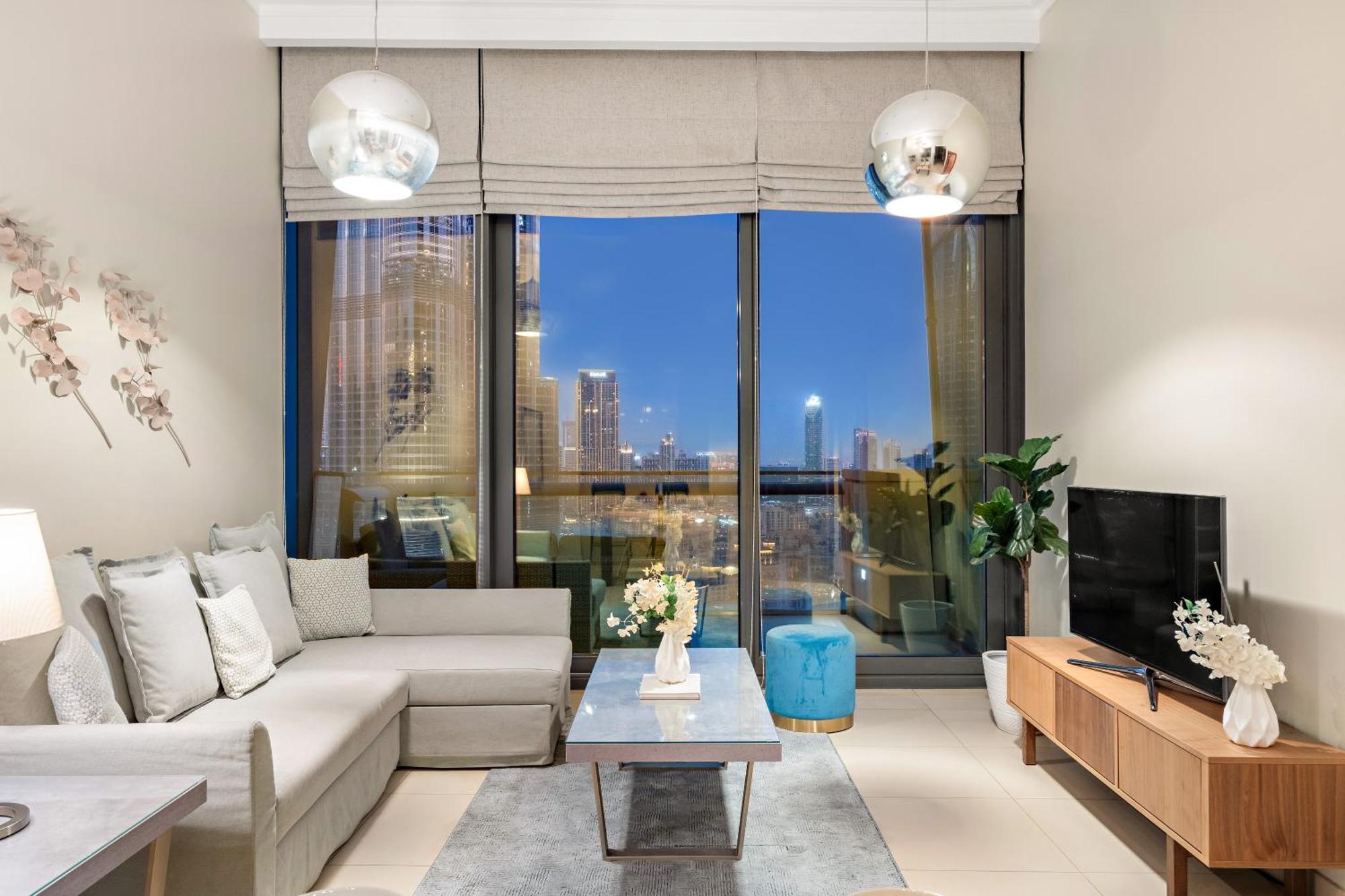 Apartment First Class 1br Burj Khalifa & Fountain Views *